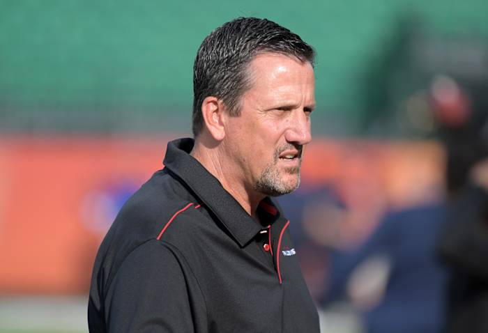 Former Atlanta Falcons coach Greg Knapp